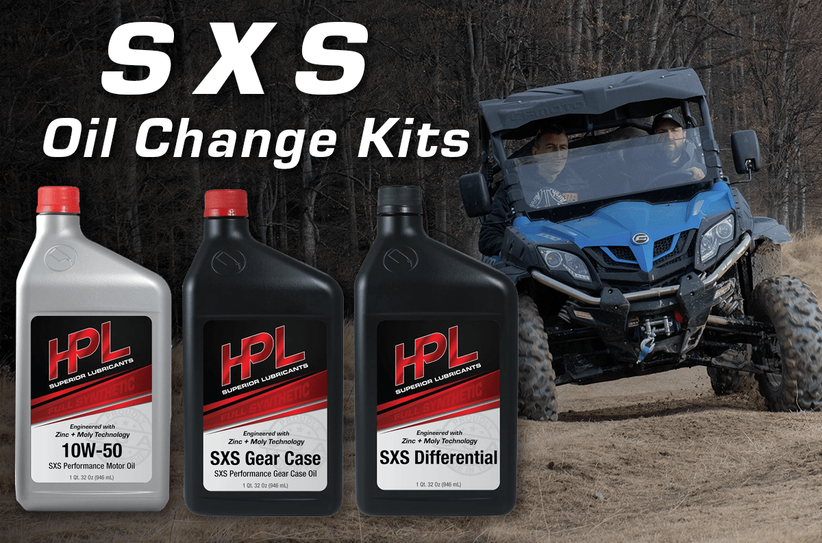 Get the Edge: HPL SXS Lubricants Provide Ultimate Performance - HP Race Brands