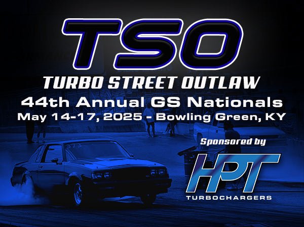 HPT Turbo Returns as Title Sponsor of the Turbo Street Outlaw Class at 2025 Buick GS Nationals - HP Race Brands