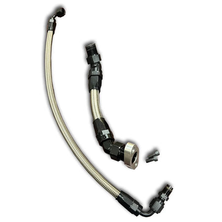 FTS - HPT Turbochargers Buick Specific Oil Drain / Feed Line Kit - HP Race Brands - Full Throttle Speed - Drain Line Kit