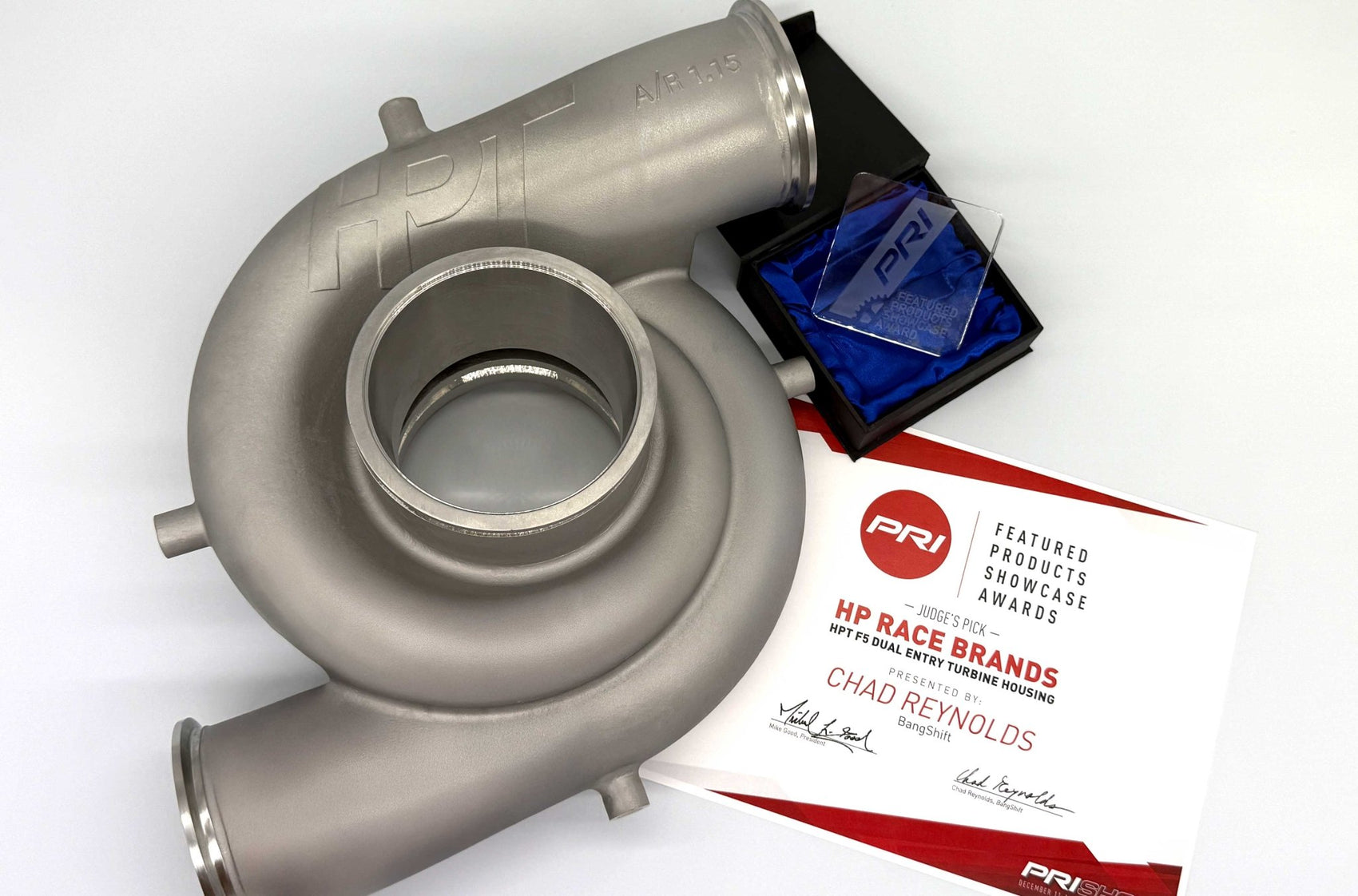 F5 Dual Entry Turbine Housing | Double Award Winner at PRI 2025 - HP Race Brands