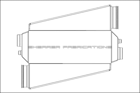 1000hp, Opposed, Single In/Out - HP Race Brands - Shearer Fabrications, Inc. - Intercooler