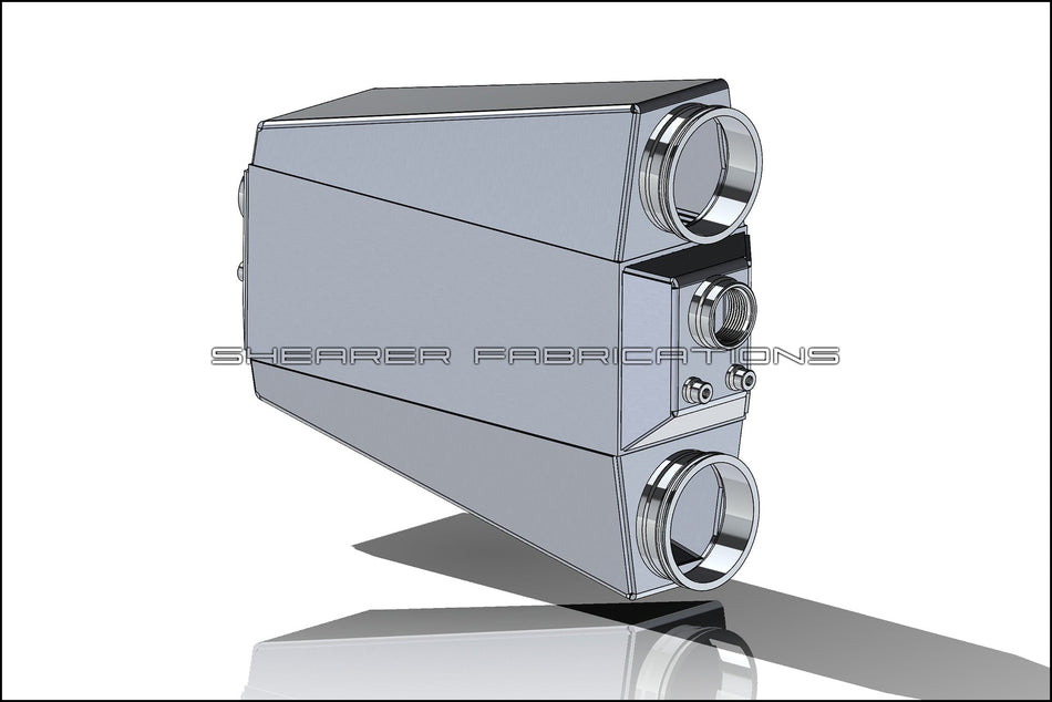 1000hp Single In/Out - HP Race Brands - Shearer Fabrications, Inc. - Intercooler
