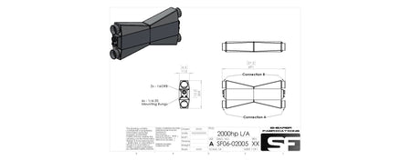 2000hp, Dual In, Dual Out - HP Race Brands - Shearer Fabrications, Inc. - Intercooler