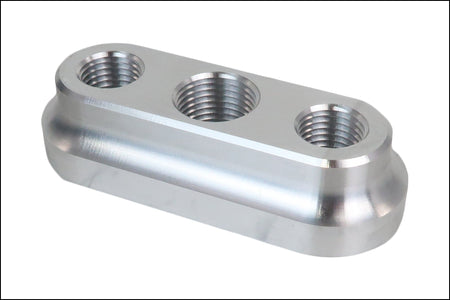 3 Port Billet Sensor Flange - HP Race Brands - Shearer Fabrications, Inc. - Intake Flange