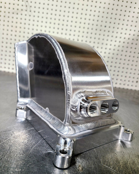 3 Port Billet Sensor Flange - HP Race Brands - Shearer Fabrications, Inc. - Intake Flange