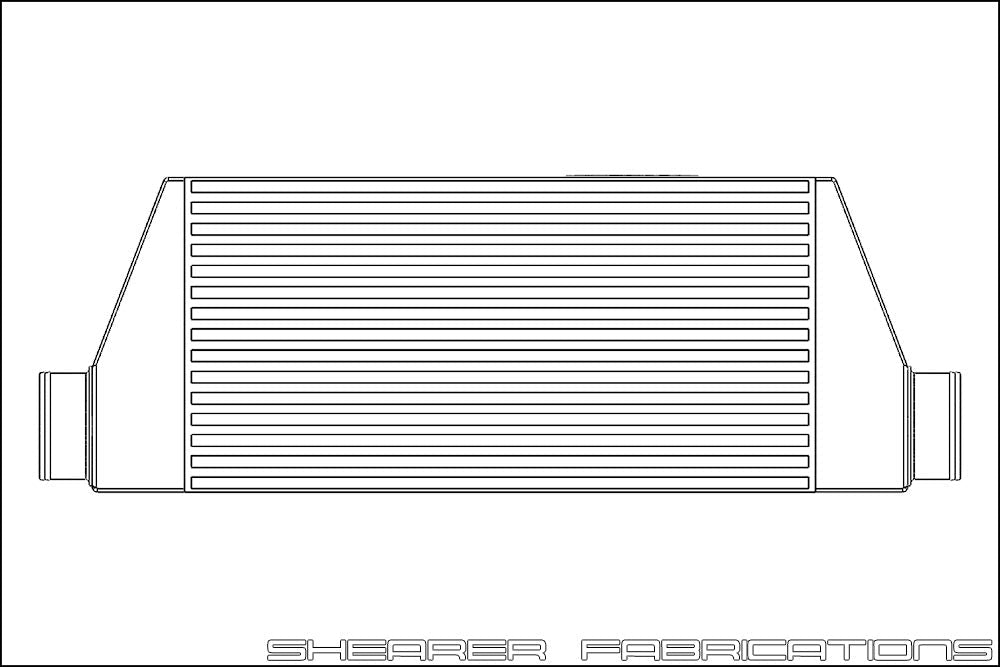 5th Gen Camaro Pro Series, 2000hp Intercooler - HP Race Brands - Shearer Fabrications, Inc. - Intercooler