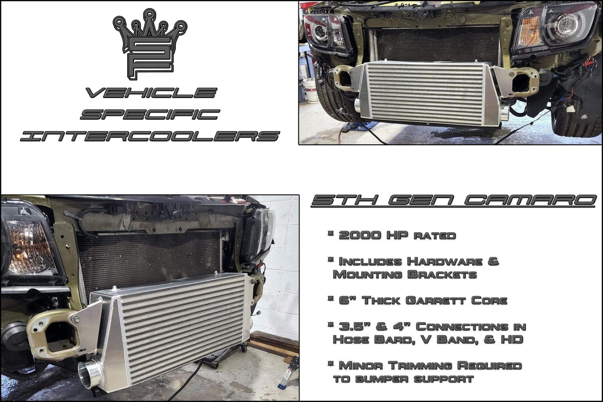 5th Gen Camaro Pro Series, 2000hp Intercooler - HP Race Brands - Shearer Fabrications, Inc. - Intercooler