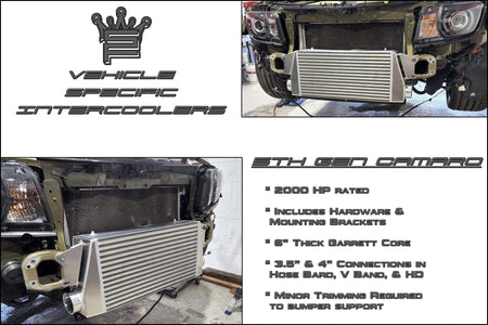 5th Gen Camaro Pro Series, 2000hp Intercooler - HP Race Brands - Shearer Fabrications, Inc. - Intercooler