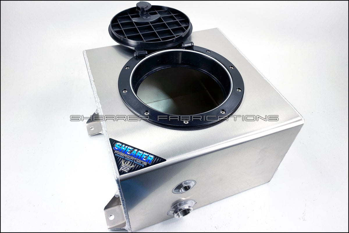 7.2gal Tank, Flip Lid - HP Race Brands - Shearer Fabrications, Inc. - Water Tank