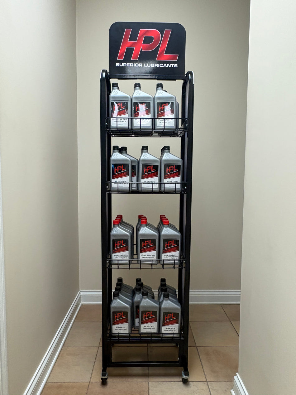 HPL Superior Lubricants Metal Display