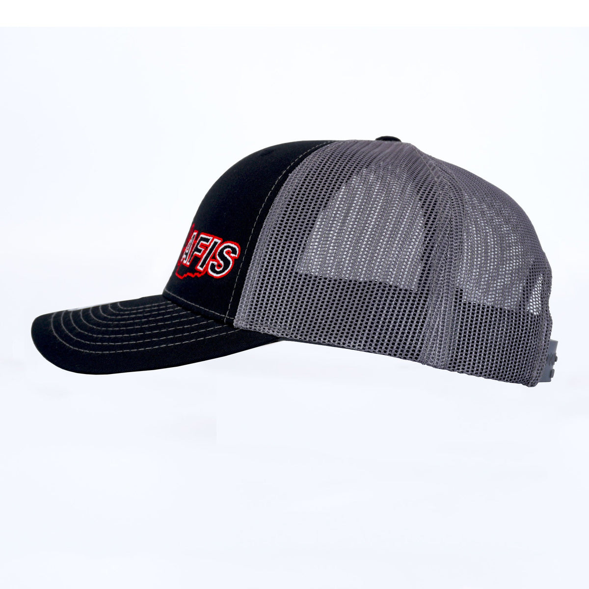 AFIS Black/Gray Snapback Hat - HP Race Brands - AFIS - Apparel & Merchandise