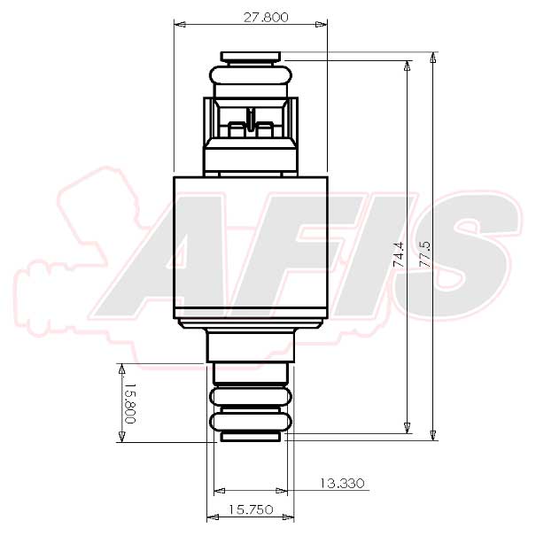 AFIS Gen2 800 lb/hr Injectors - HP Race Brands - AFIS - Fuel Injector