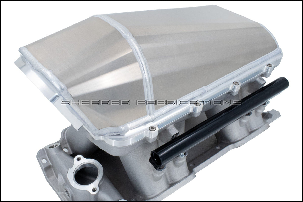BBC/SBC HiRam Sheetmetal Lid - HP Race Brands - Shearer Fabrications, Inc. - Intake Lid