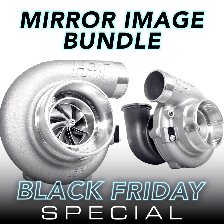 Black Friday Deal - HPT F3 7880 Mirror Image Bundle - HP Race Brands - HPT Turbo - Turbocharger Bundle
