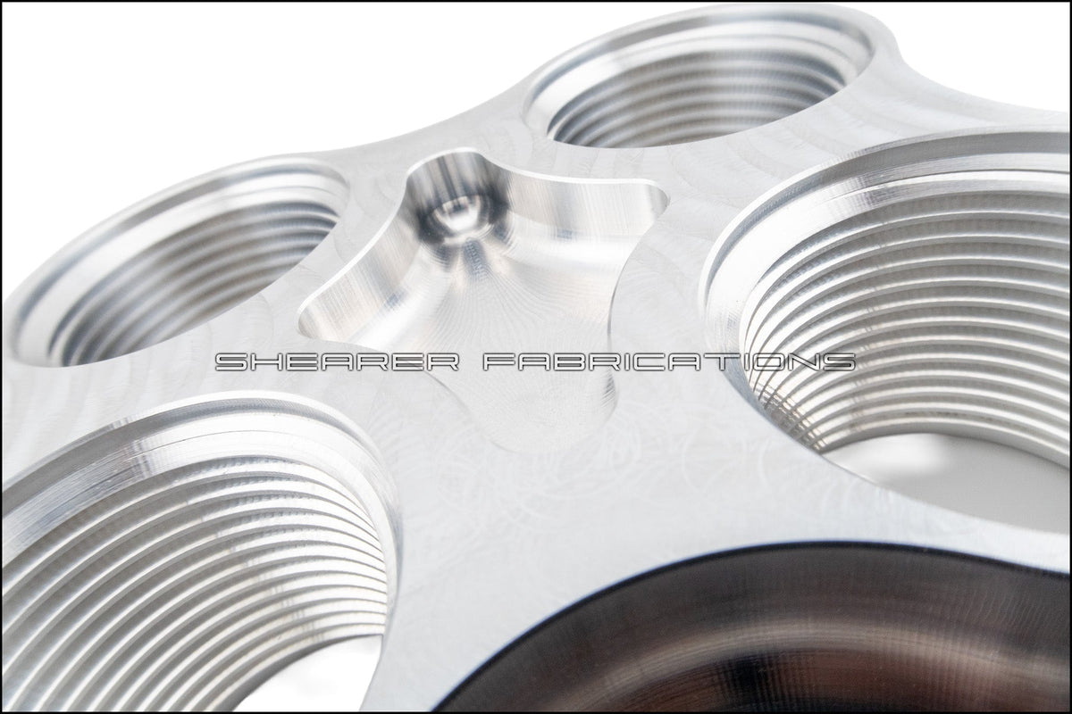 Bulkhead Four Port - HP Race Brands - Shearer Fabrications, Inc. - Bulkhead