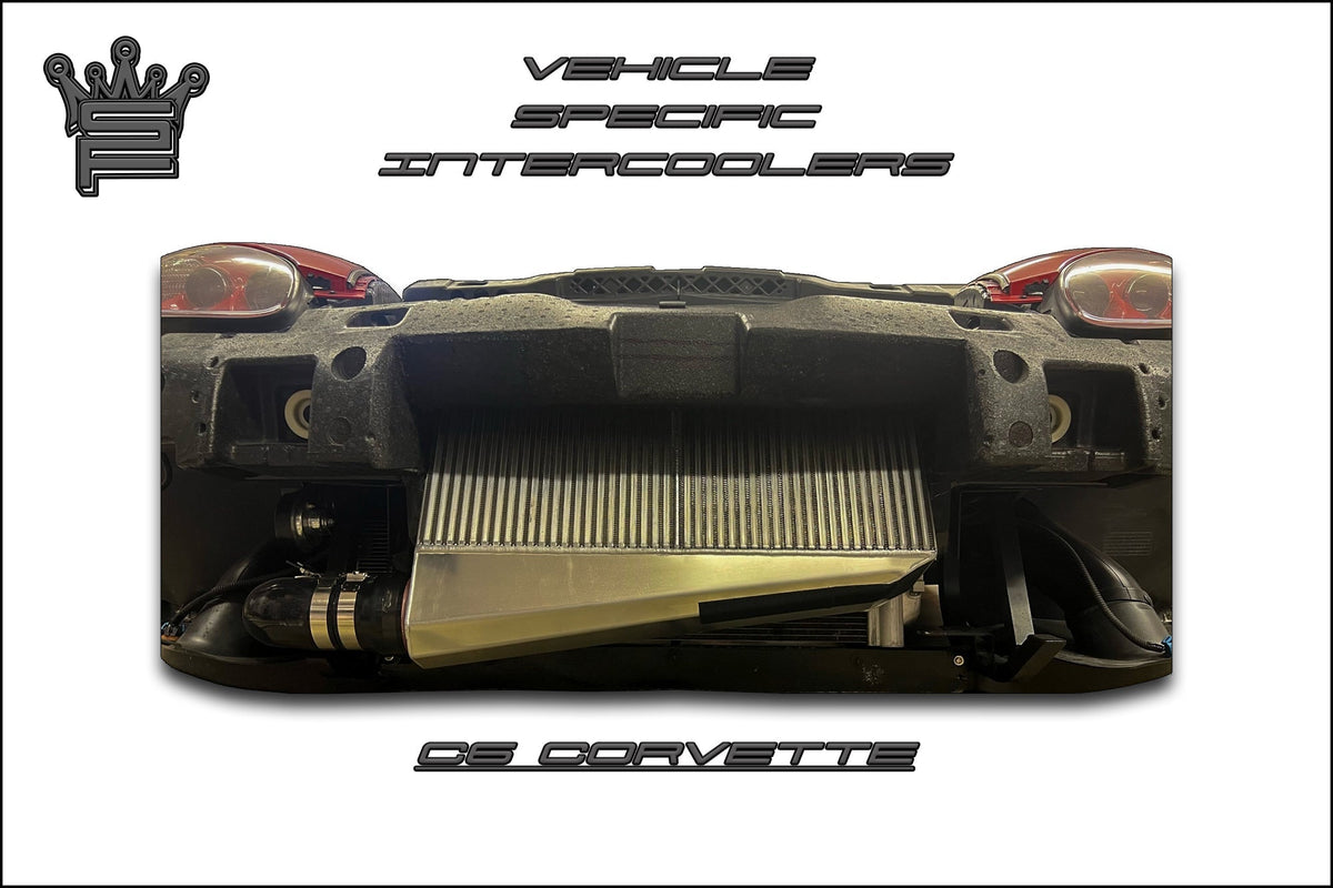 C6 Corvette Pro Series, Single Inlet/Outlet 1200hp - HP Race Brands - Shearer Fabrications, Inc. - Intercooler