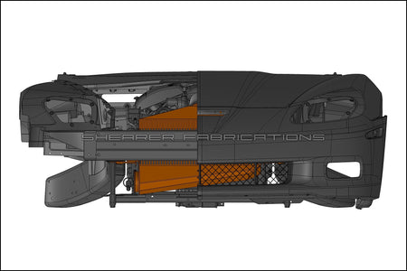 C6 Corvette Pro Series, Single Inlet/Outlet 1200hp - HP Race Brands - Shearer Fabrications, Inc. - Intercooler
