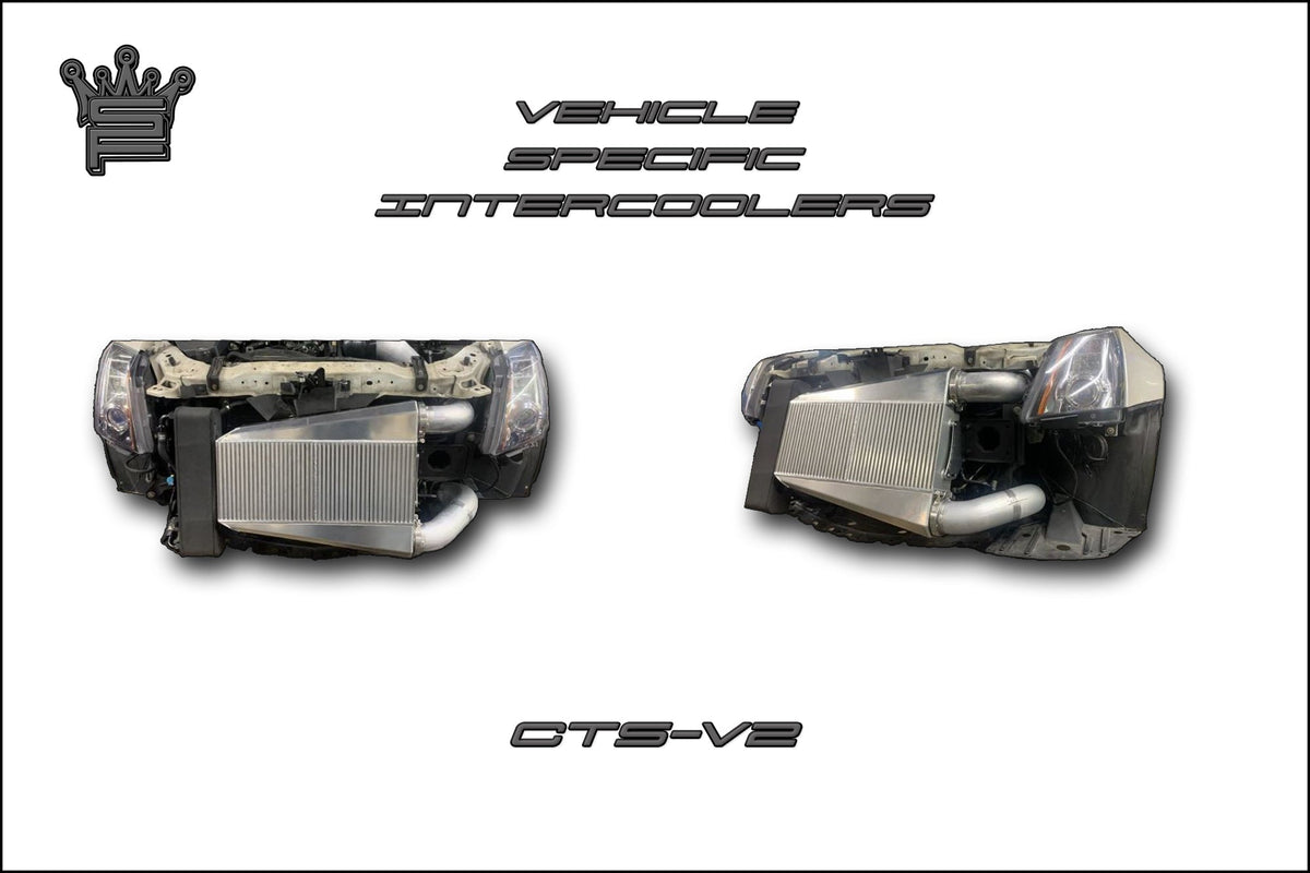 CTS-V V2 Single Inlet/Outlet Intercooler - HP Race Brands - Shearer Fabrications, Inc. - Intercooler