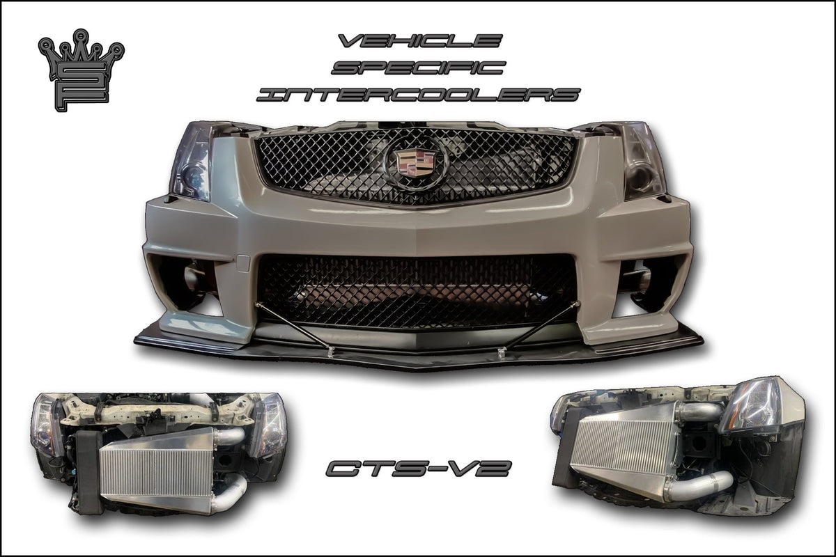 CTS-V V2 Single Inlet/Outlet Intercooler - HP Race Brands - Shearer Fabrications, Inc. - Intercooler