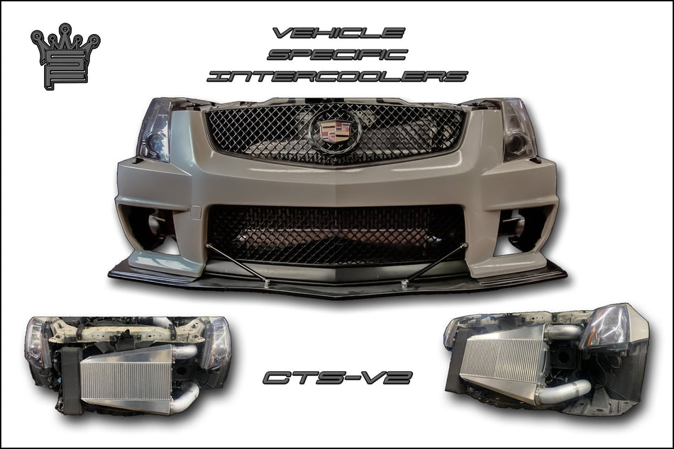 CTS-V V2 Single Inlet/Outlet Intercooler - HP Race Brands - Shearer Fabrications, Inc. - Intercooler