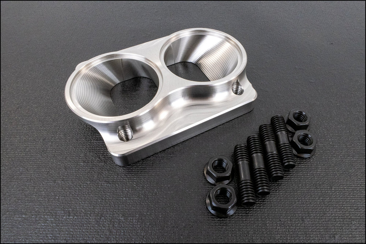 Dual Inlet Divided T4 - HP Race Brands - Shearer Fabrications, Inc. - Turbo Flange