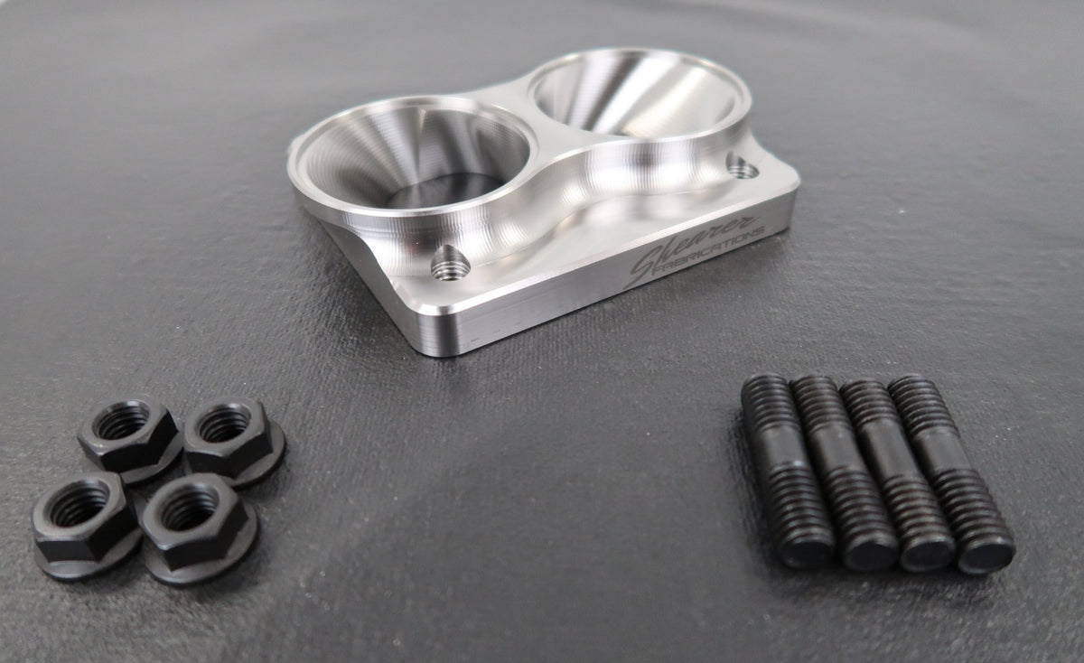 Dual Inlet Divided T4 - HP Race Brands - Shearer Fabrications, Inc. - Turbo Flange