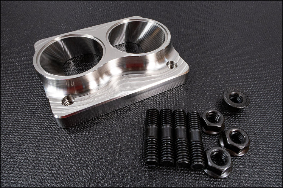 Dual Inlet Open T4 - HP Race Brands - Shearer Fabrications, Inc. - Turbo Flange