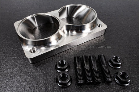 Dual Inlet, Open T6 - HP Race Brands - Shearer Fabrications, Inc. - Turbo Flange
