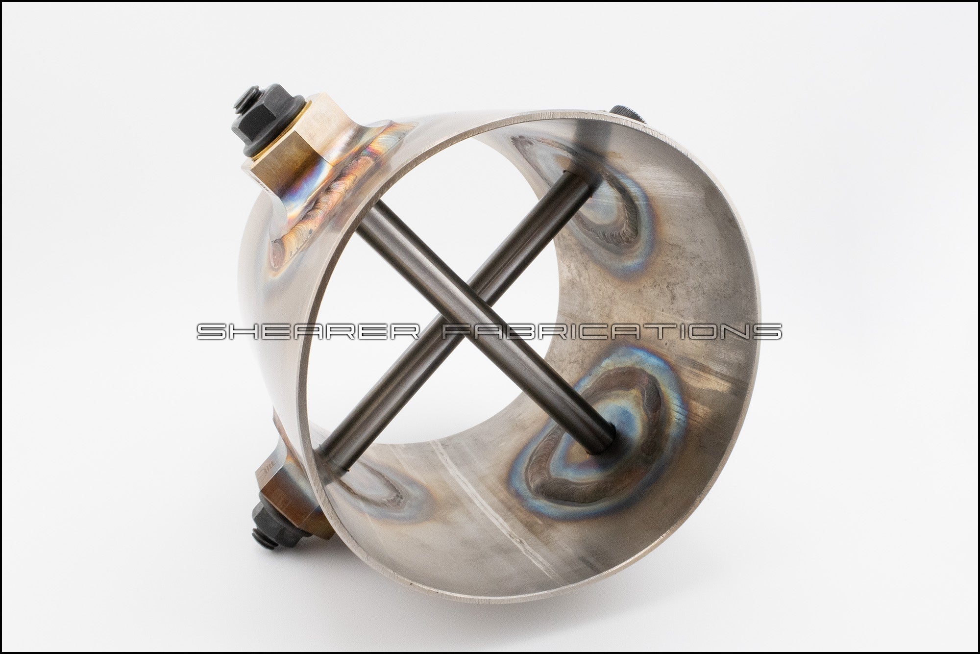 Exhaust Crossbolt Kit, Titanium - HP Race Brands - Shearer Fabrications, Inc. - Crossbolt