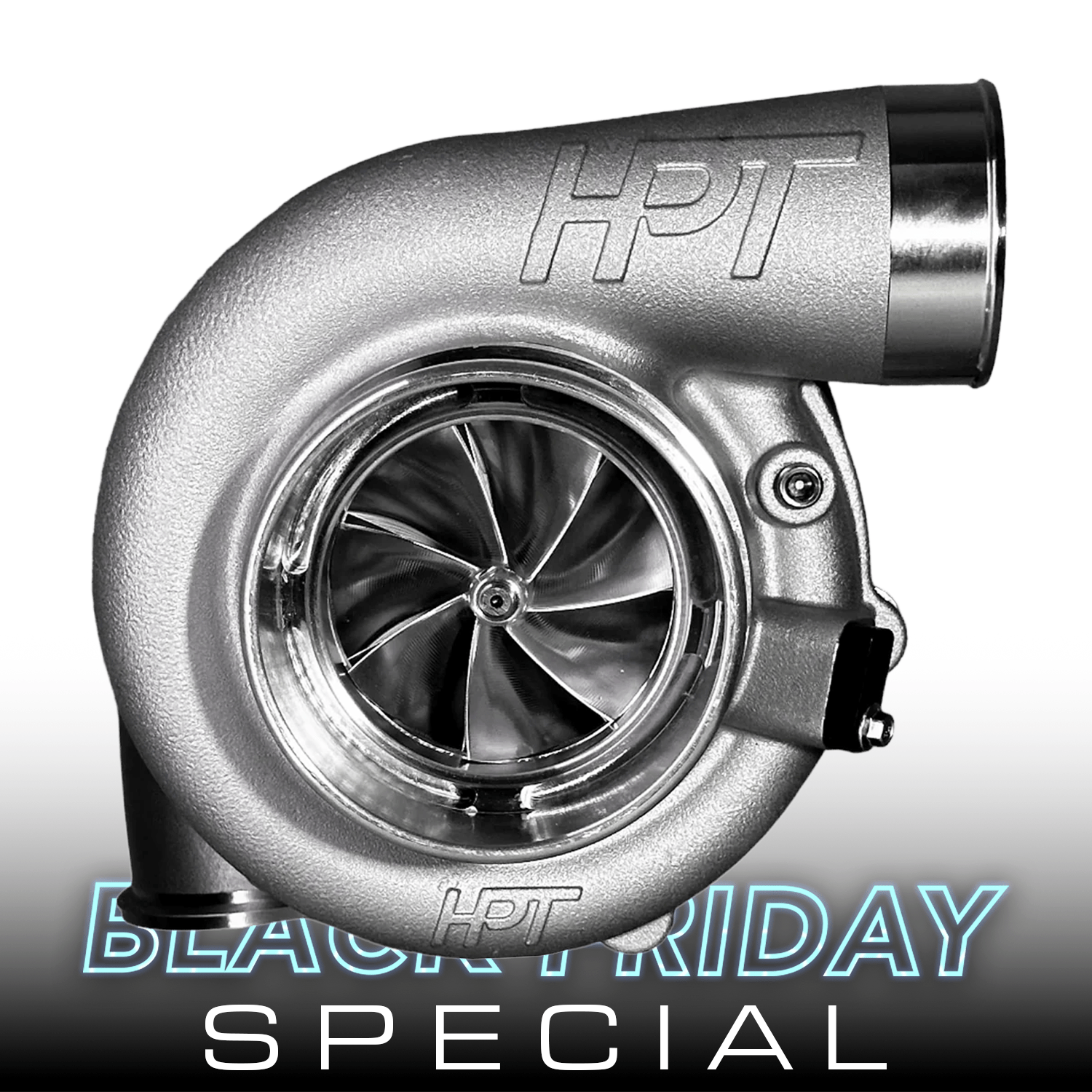 Garage Sale - HPT F2.5 7175 Turbocharger V - Band 0.96 A/R - HP Race Brands - HPT Turbo - Turbocharger
