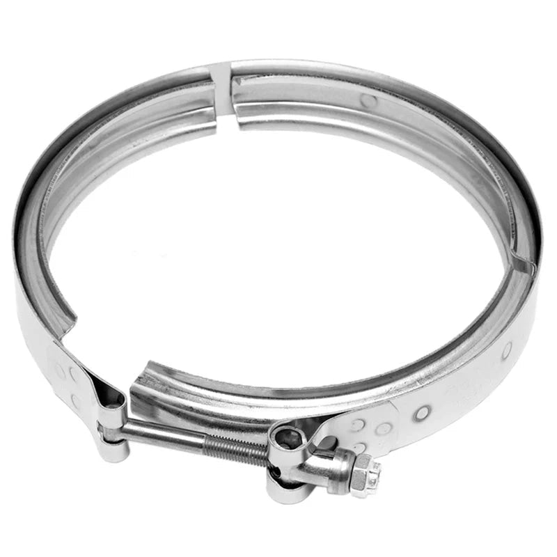 Garage Sale - Stainless Steel 5" V - Band Clamp (F5, GT55, PTE Sportsman, PTE PM, S500) - HP Race Brands - Misc - 
