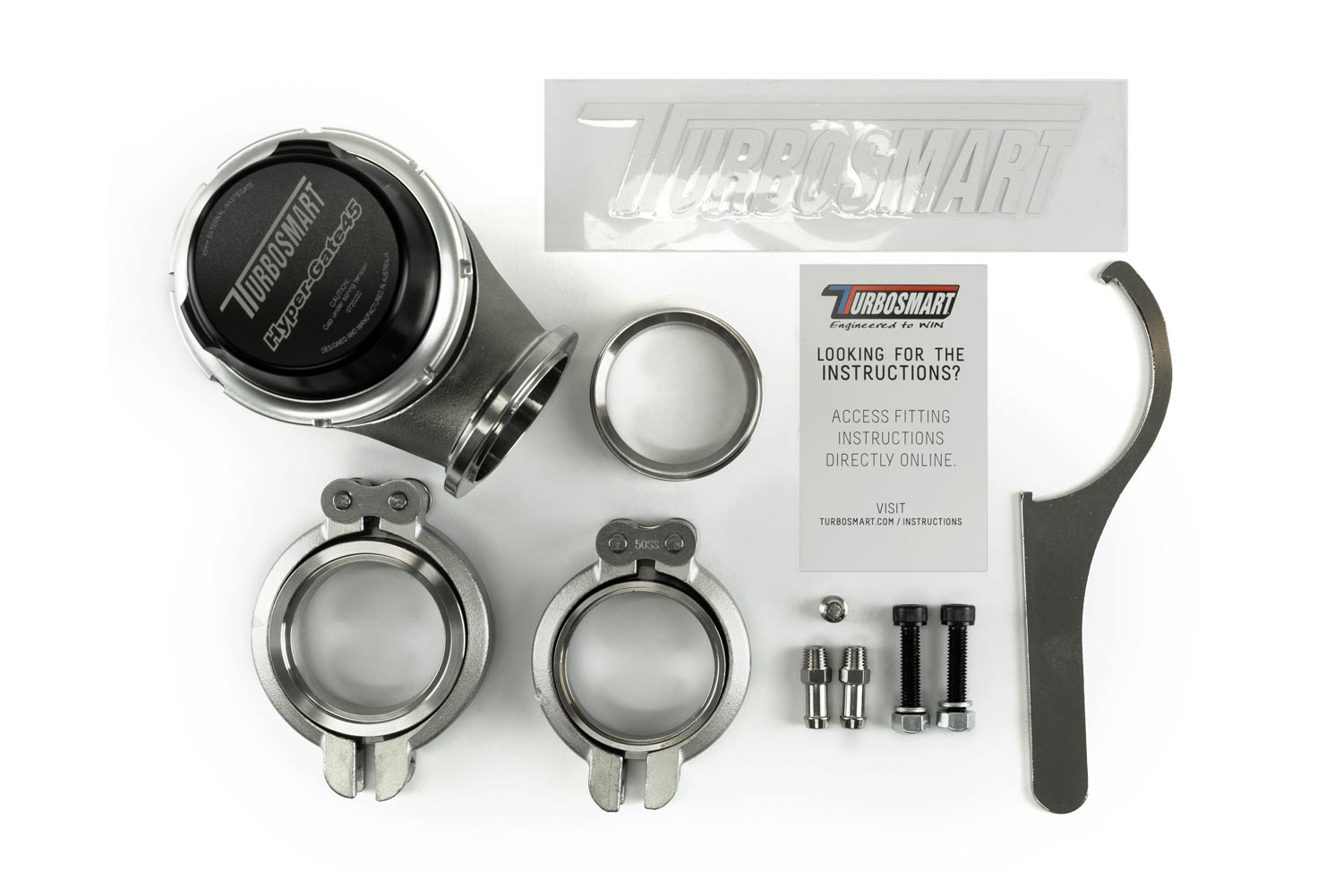 Gen4 HyperGate45 7psi (Black) - HP Race Brands - Turbosmart - Wastegate