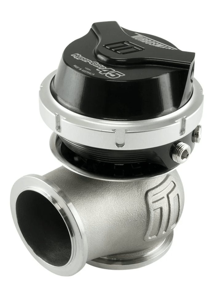 GenV WG45 HyperGate45 Compressed Gas (Solenoid) 7PSI Black - HP Race Brands - Turbosmart - Wastegate