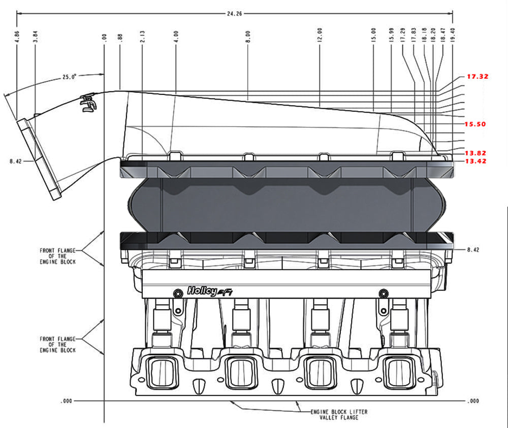Hi-Ram Intercooler, 1800hp - HP Race Brands - Shearer Fabrications, Inc. - Intercooler