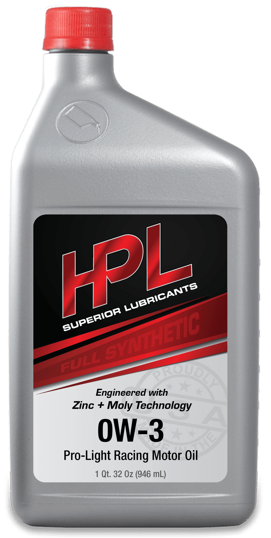 HPL 0W3 Pro - Light Racing Motor Oil - HP Race Brands - HPL Superior Lubricants - Engine Oil