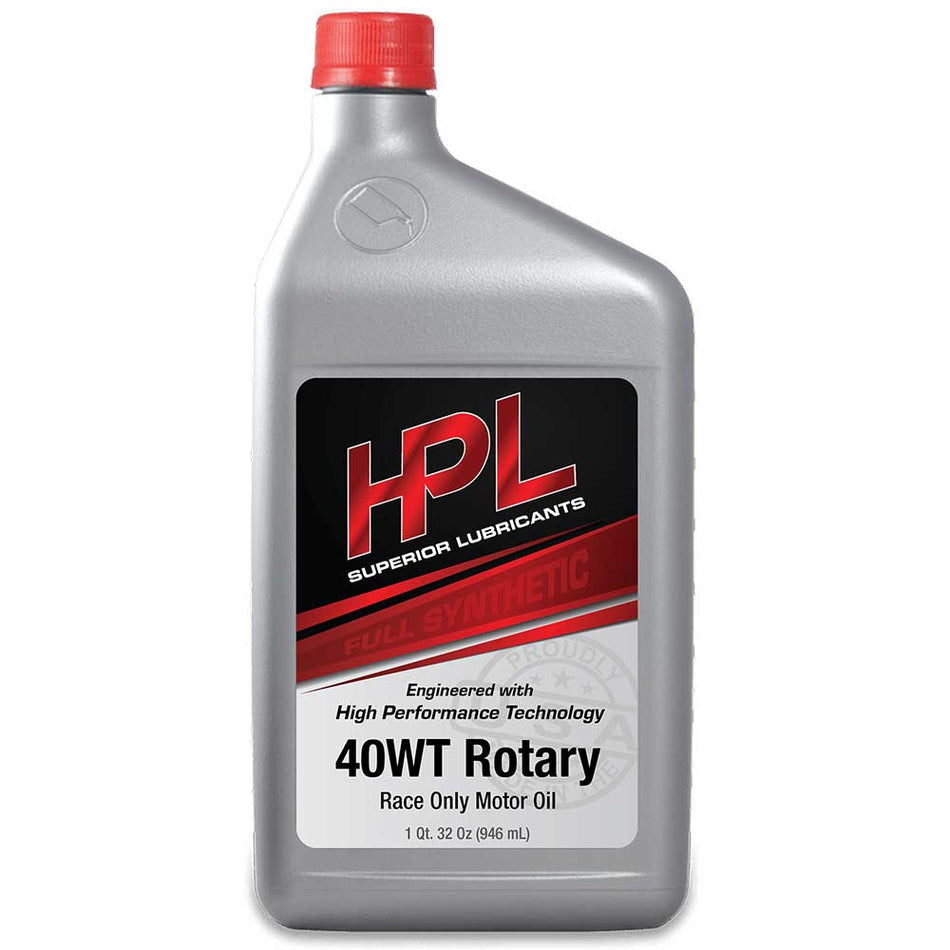 HPL 40WT Rotary Race Oil - HP Race Brands - HPL Superior Lubricants - Engine Oil