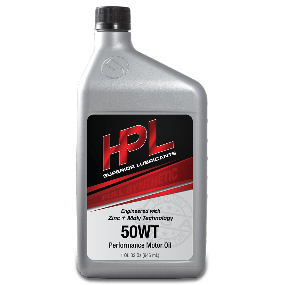 HPL 50WT High Performance Motor Oil - HP Race Brands - HPL Superior Lubricants - Engine Oil