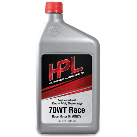 HPL 70WT Race Motor Oil - HP Race Brands - HPL Superior Lubricants - Engine Oil