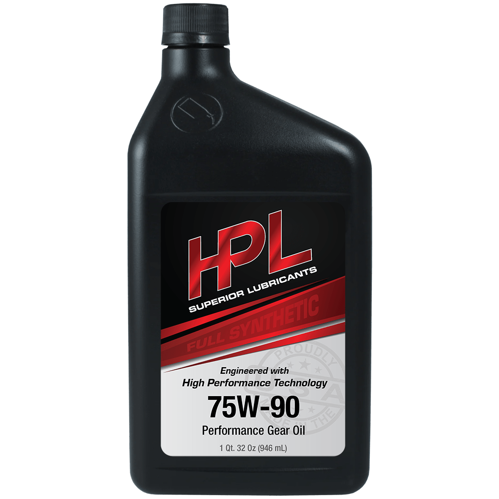HPL 75W - 90 Gear Oil - HP Race Brands - HPL Superior Lubricants - Gear Oil