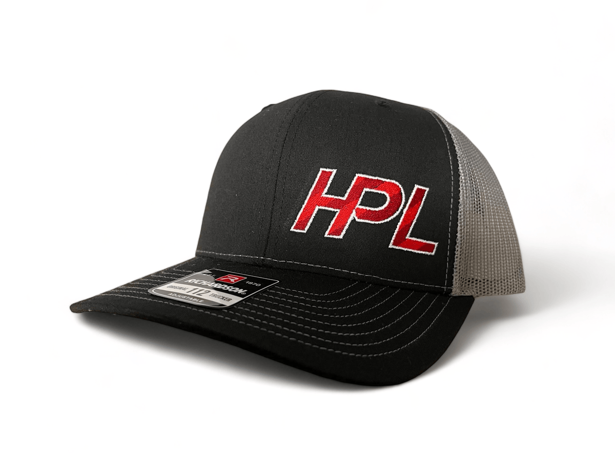 HPL Black/Gray Snapback Hat - HP Race Brands - HPL Superior Lubricants - Apparel & Merchandise