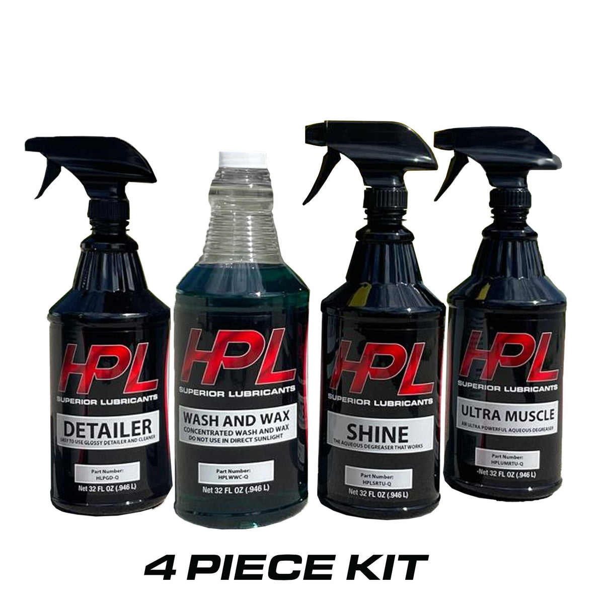 HPL Clean & Detail Kit - HP Race Brands - HPL Superior Lubricants - Cleaning Kit
