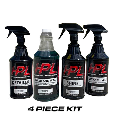 HPL Clean & Detail Kit - HP Race Brands - HPL Superior Lubricants - Cleaning Kit