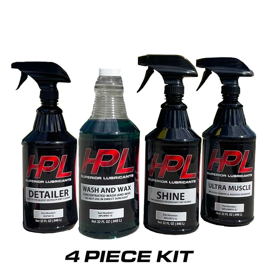 HPL Clean & Detail Kit - HP Race Brands - HPL Superior Lubricants - Cleaning Kit
