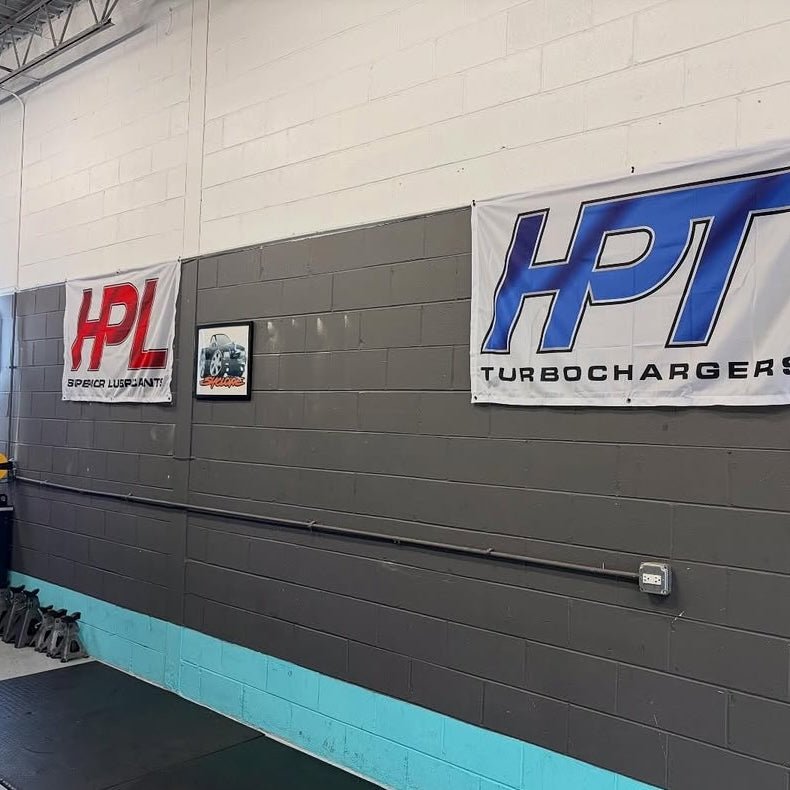 HPL Oil Fabric Banner - 5' x 3' - HP Race Brands - HPL Superior Lubricants - Apparel & Merchandise