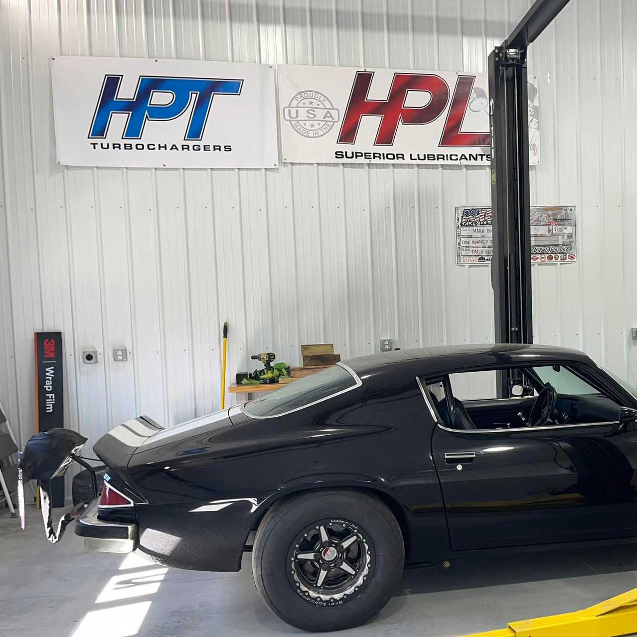HPL Oil Shop Banner – 3' x 6' - HP Race Brands - HPL Superior Lubricants - Apparel & Merchandise