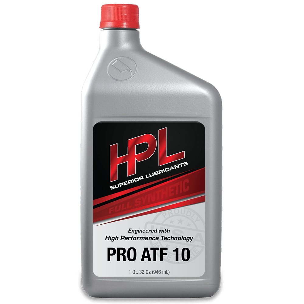HPL PRO ATF 10 Race Transmission Fluid - HP Race Brands - HPL Superior Lubricants - ATF