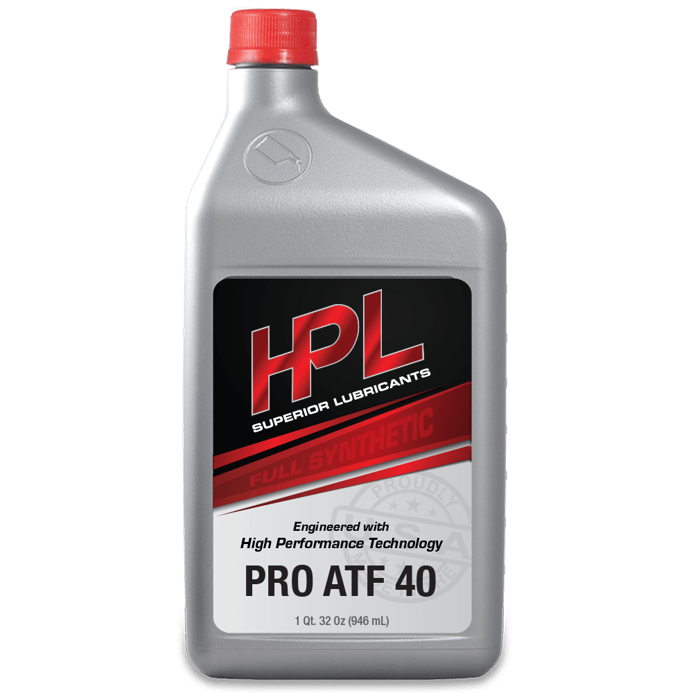HPL PRO ATF 40 Race Transmission Fluid - HP Race Brands - HPL Superior Lubricants - ATF