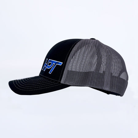 HPT Black/Gray Snapback Hat - HP Race Brands - HPT Turbo - Apparel & Merchandise