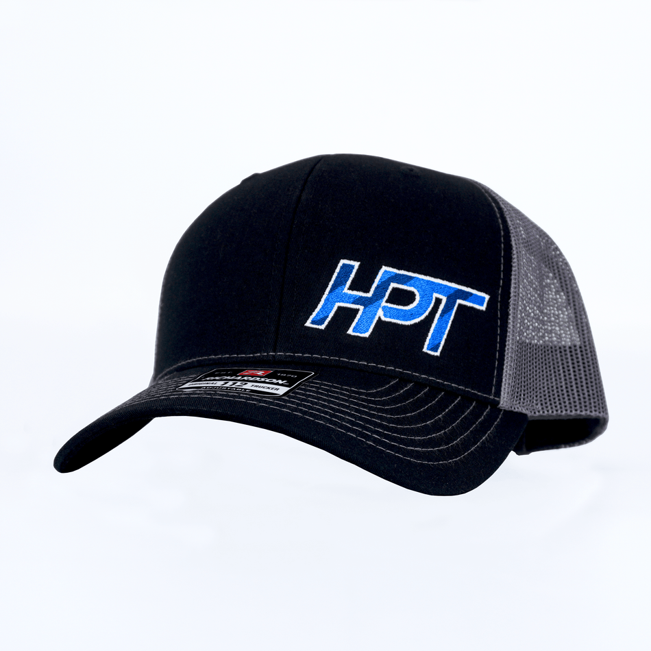 HPT Black/Gray Snapback Hat - HP Race Brands - HPT Turbo - Apparel & Merchandise