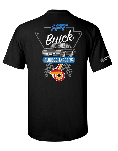 HPT Buick Turbo T-Shirt (Black) - HP Race Brands - HPT Turbo - Apparel & Merchandise